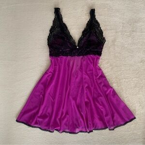 SeductiveWear by Cinema mesh/lace babydoll lingerie
